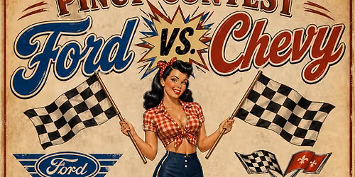 Ford vs. Chevy Pinup Contest