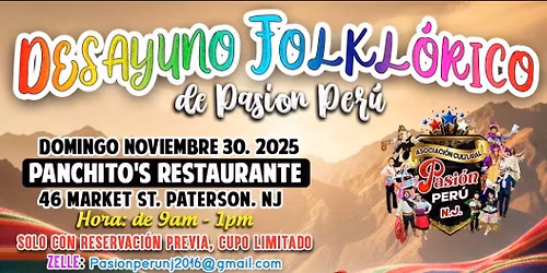 Desayuno Folklorico de Pasion Peru \ud83c\uddf5\ud83c\uddea \ud83c\uddfa\ud83c\uddf8