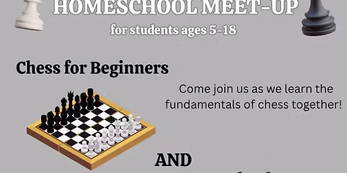Homeschool Meet-Up: Chess & Checkers