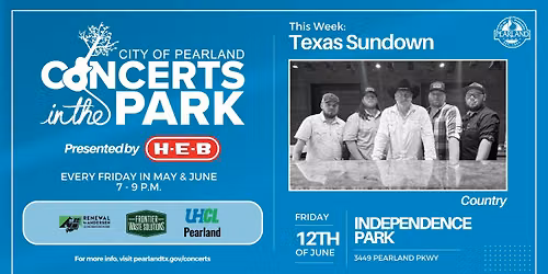 Concerts in the Park presented by H-E-B: Texas Sundown