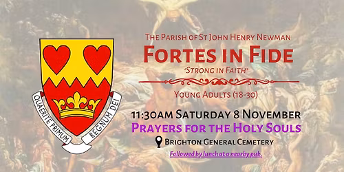 Fortes in Fide: November Cemetery Visit & Lunch