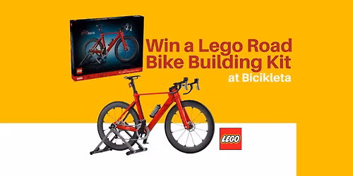 Win a LEGO\u00ae Road Bike Building Kit! August 8 - September 5
