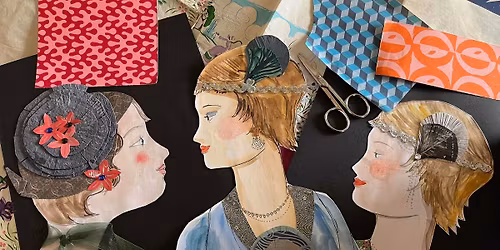 1920s Fashion Collages 