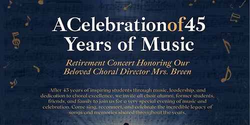 Celebrating 45 Years of Worship LCA Choir Concert