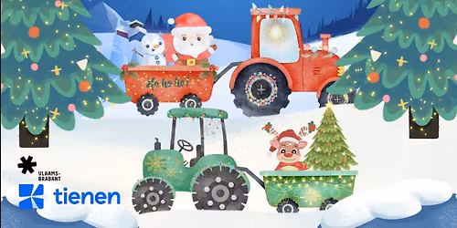 Tractor kerstlichtparade Kumtich