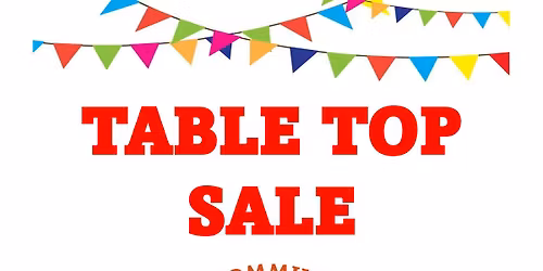 Table Top Sale