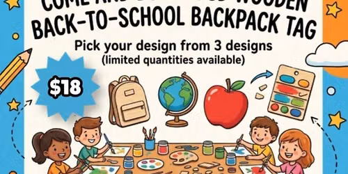 Back to School Craft Event