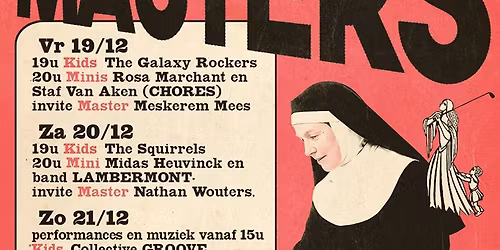 Dag 2: Mini's en Masters