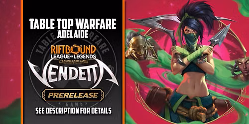 [ADELAIDE] Riftbound - Pre-Rift: Vendetta