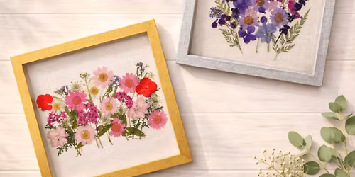 Dried Flower Resin Art Workshop