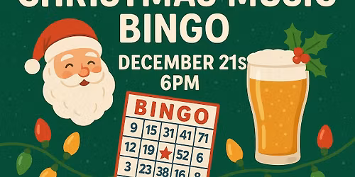Christmas Music Bingo at Emerald Coast Brewing