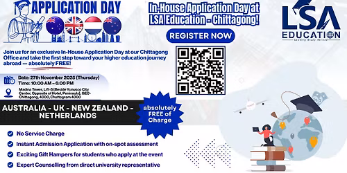In-House Application Day at LSA Education \u2013 Chittagong