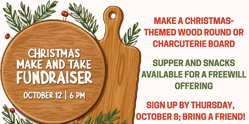 Make & Take Craft Fundraiser