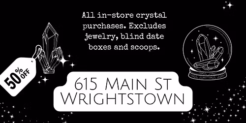 \u26ab\ufe0f\ud83d\udd2eCrystal Sale | Storewide Sale