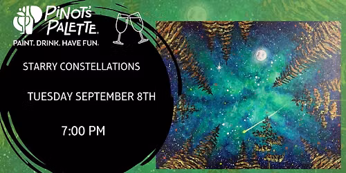 Starry Constellations - Paint and Sip 
