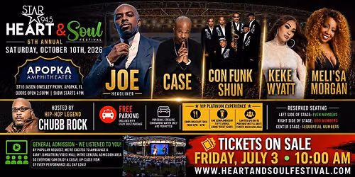 6th Annual Star 94.5 Heart & Soul Music Festival
