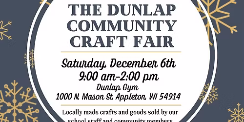 The Dunlap Community Craft Fair