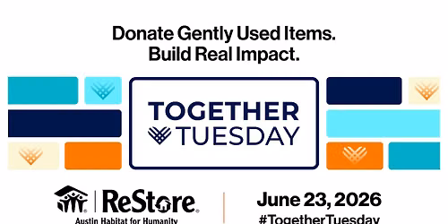 Together Tuesday Donation Drive