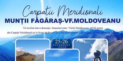 MUNTII FAGARAS-VF.MOLDOVEANU SI VALEA LUI STAN