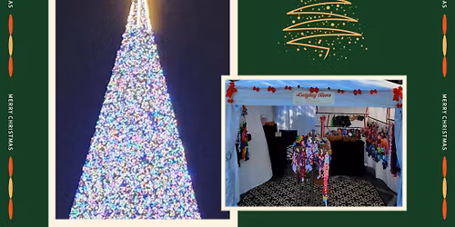 Ladybug Bows will be at 100 Foot Christmas Tree Lighting