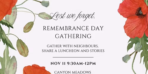 Remembrance Day Gathering