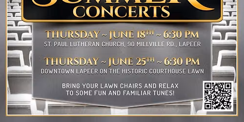 Summer Concert-St. Paul Lutheran Church in Lapeer