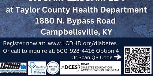 Taylor County Healthy Living with Diabetes