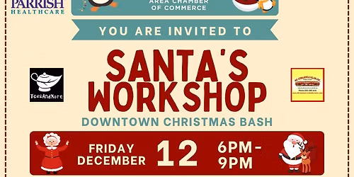 Santa's Workshop Downtown Christmas Bash - FREE Community Event