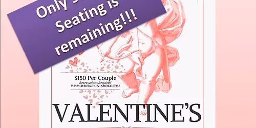 Valentine's Day 5-Course Dinner at Whiskey & Smoke