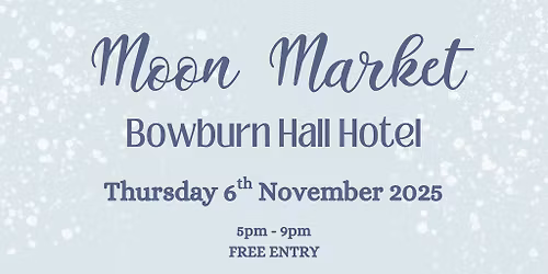 Bowburn Hall Winter Moon