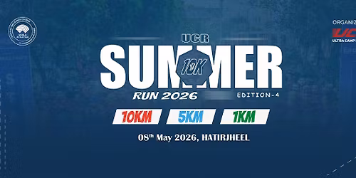 UCR SUMMER 10K RUN 2026 | Edition-4