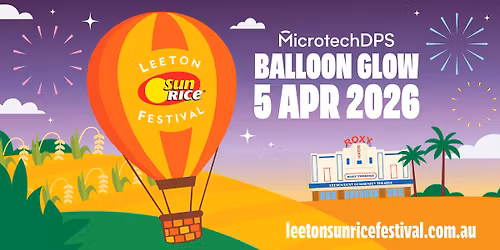 SunRice Festival MicrotechDPS Balloon Glow