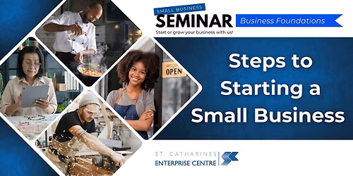 Steps to Starting a Small Business (in person)