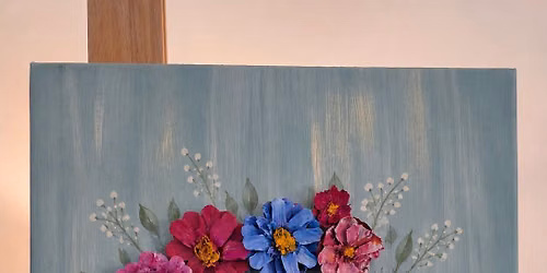 Textured Blooms Painting Workshop*Aug 22