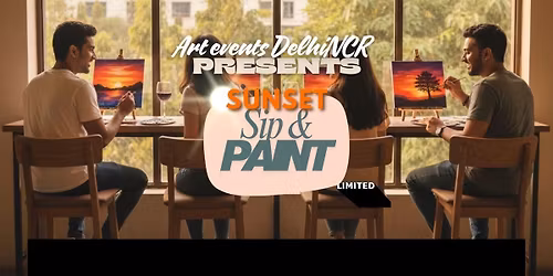 Sip and paint art event Delhi