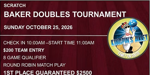 2026 Baker Doubles Tournament