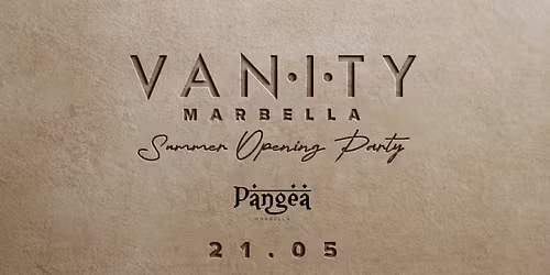 VANITY @ PANGEA, EVENING ROOFTOP PARTY - MAY BANK HOLIDAY SPECIAL