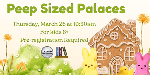 Peep Sized Palaces Cookie Build