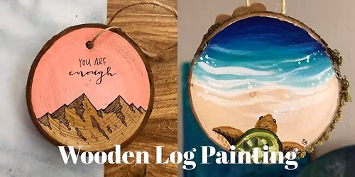 Wooden Log Painting