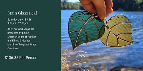 Stained Glass Workshop - Leaf