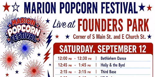 Founders Park TAKEOVER - Sept 12th -  