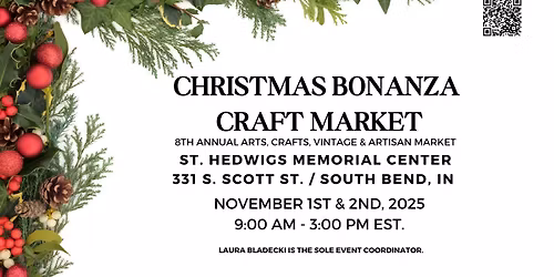 8th Annual Christmas Bonanza Craft Market