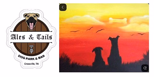 PAINT & SIP at ALES & TAILS June 10th 6-8pm