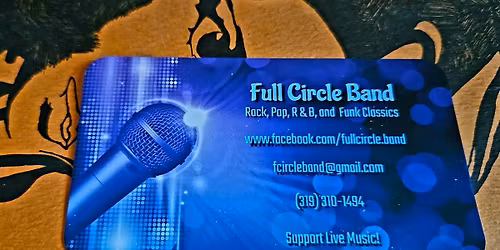 Full Circle Rocks Bike Night outside of Screaming Eagle!