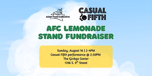 AFC Lemonade Stand Fundraiser