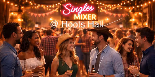 Singles Mixer Night at Hoots Hall