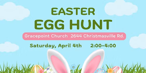 \ud83d\udc23 Easter Egg Hunt at Gracepoint Church! \ud83d\udc30