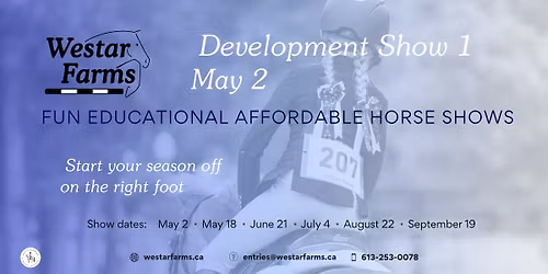 Westar Farms Development Show 1- Saturday, May 2