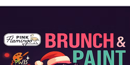 Holiday Brunch & Paint: Pink Flamingo in Remington