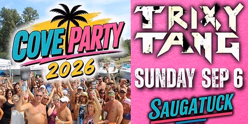 Trixy Tang returns to The Saugatuck Cove Party!